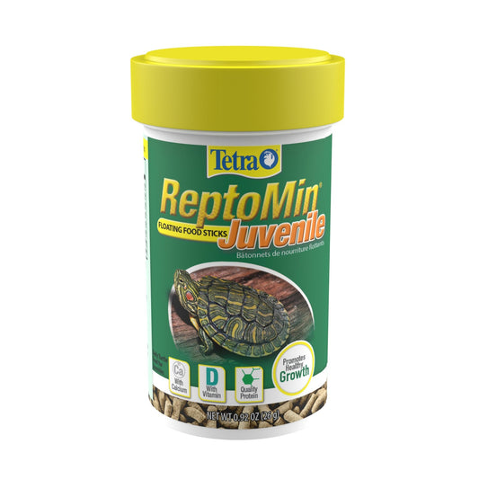 Tetra ReptoMin Juvenile reptile food container on a white background