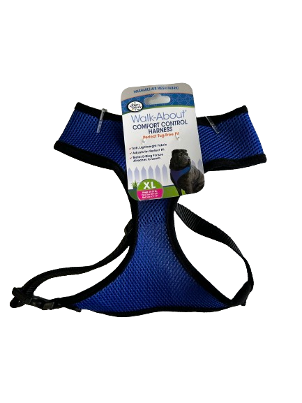 Walk About Comfort Control Harness Blue XL