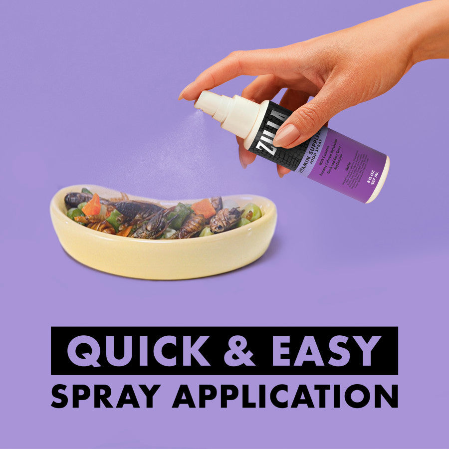 Zilla Vitamin Supplement Food Spray Show