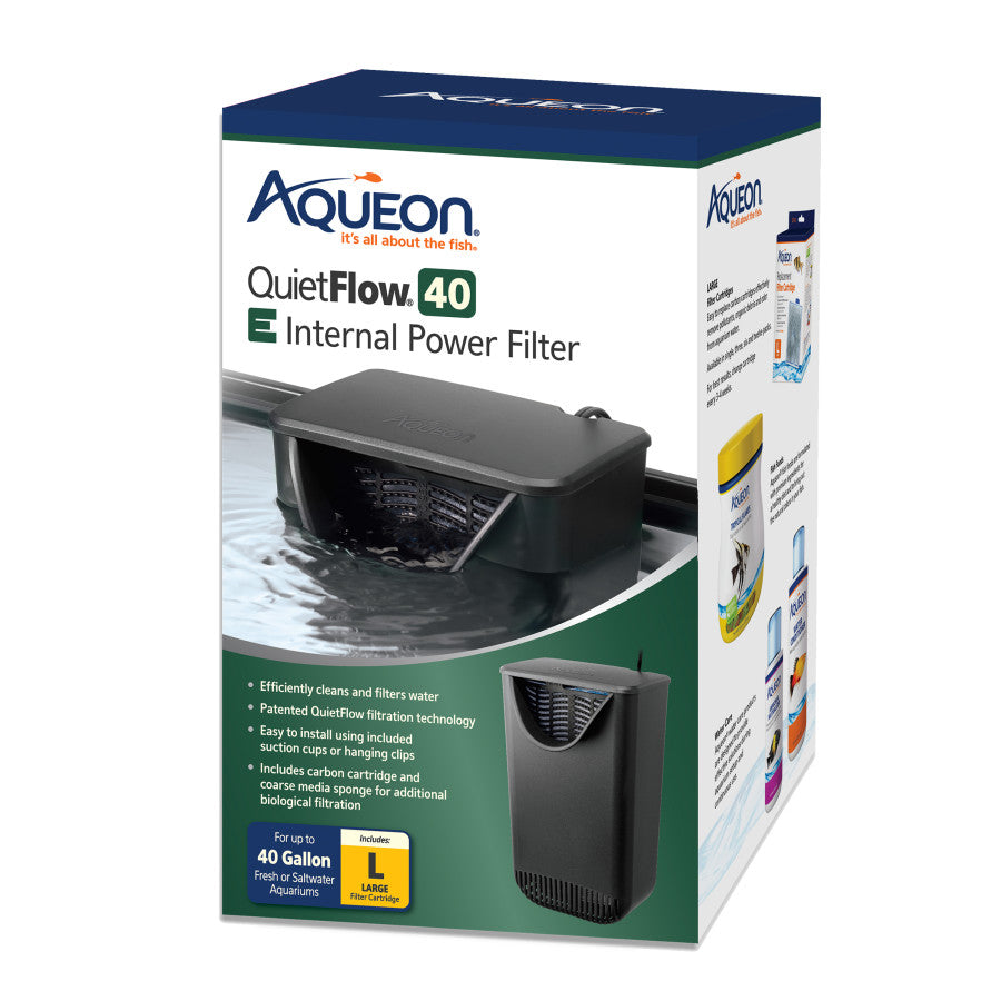 Aqueon Quiet Flow 40E Internal Power Filter 