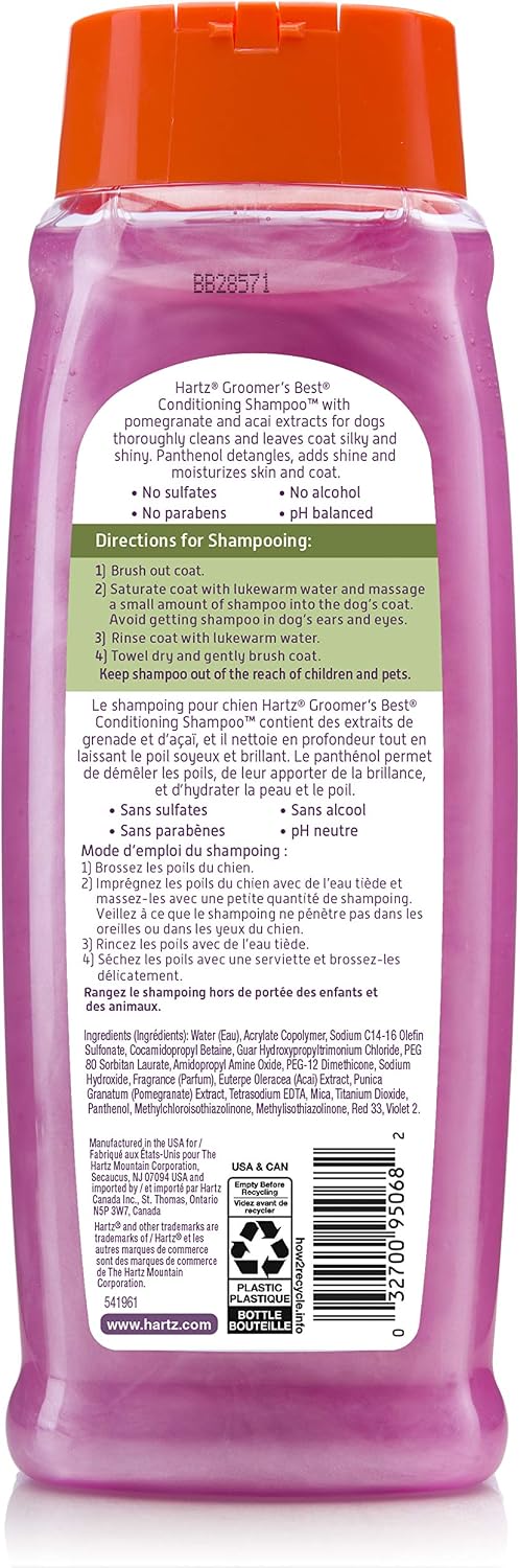 Hartz Groomer's Best® Extra Gentle™ Conditioning Dog Shampoo™ 18 oz (OLD)